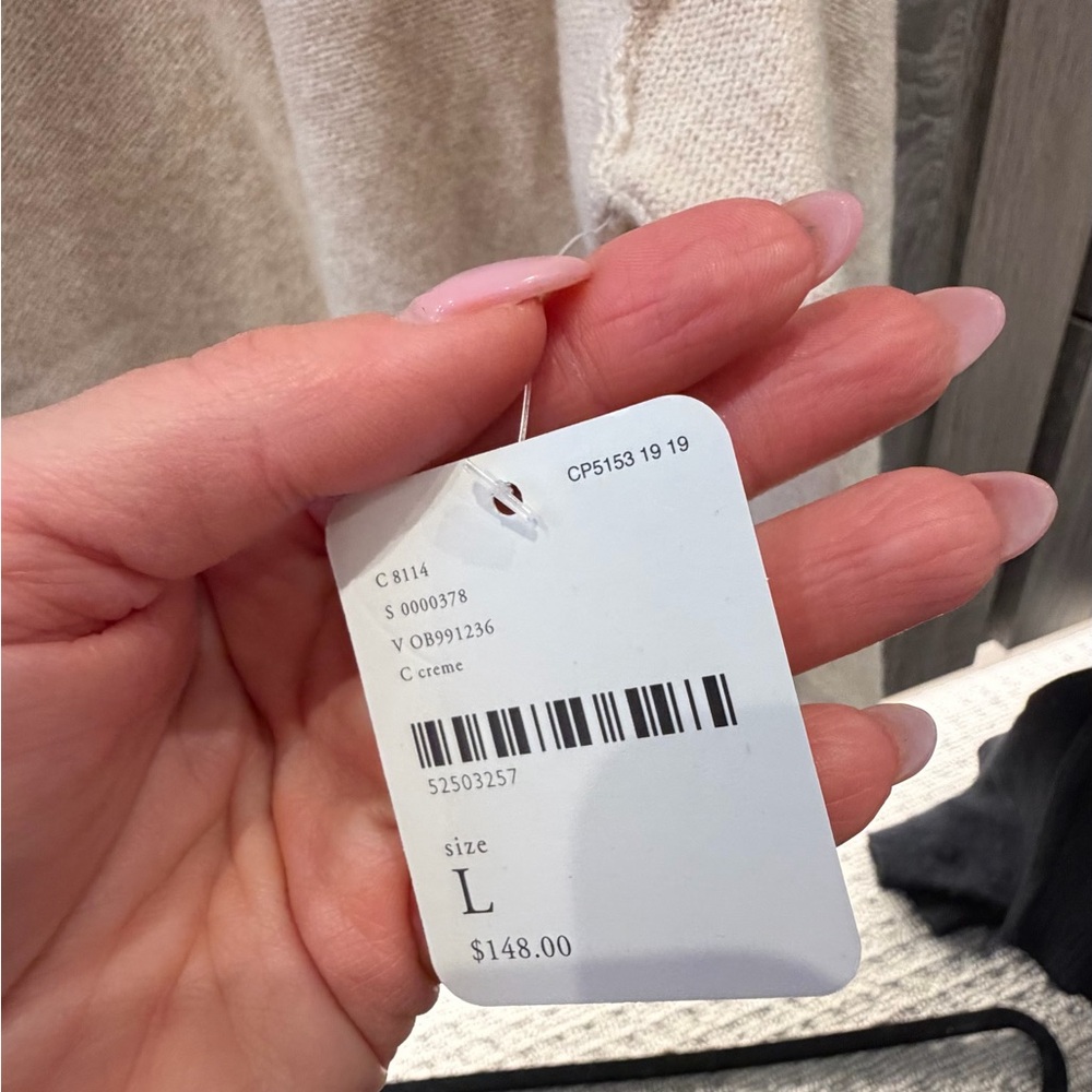 Free People so low so high cream Turtleneck Sweater - Picture 2 of 4